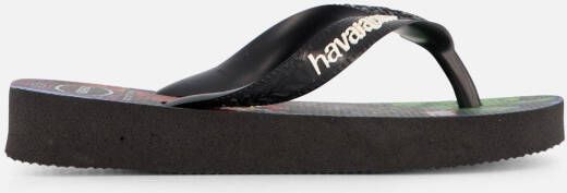Havaianas Marvel II Slippers zwart Rubber
