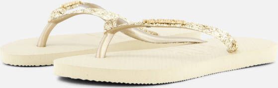 Havaianas Slim Glitter Slippers beige Rubber