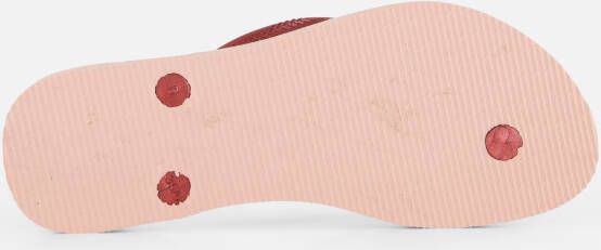 Havaianas Slim Pallette Glow Slippers roze Rubber