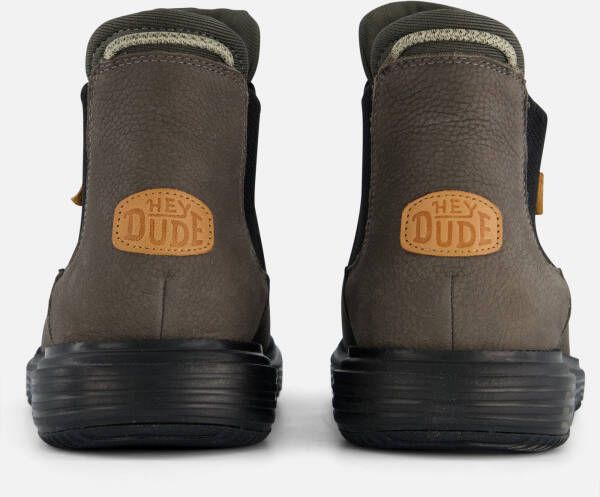 HEYDUDE Branson Chelsea boots grijs Leer