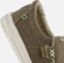 Hey Dude Casual Slip-On Canvas Schoen Brown Heren - Thumbnail 15