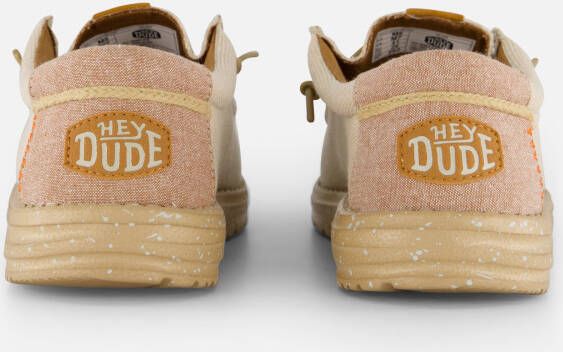 HEYDUDE Wally Coastline Jute Instappers beige