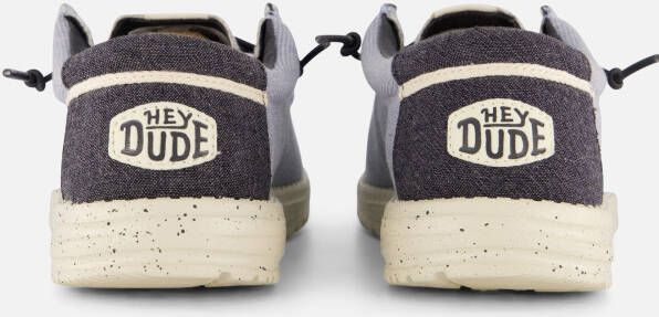 HEYDUDE Wally Coastline Jute Instappers grijs