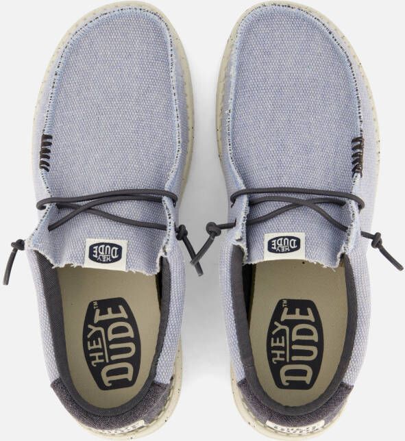 HEYDUDE Wally Coastline Jute Instappers grijs