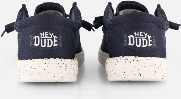 HEYDUDE Wally Stretch Sox Instappers blauw
