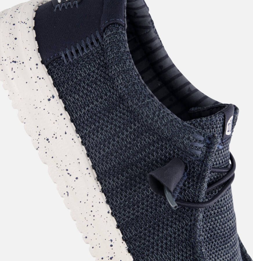 HEYDUDE Wally Stretch Sox Instappers blauw