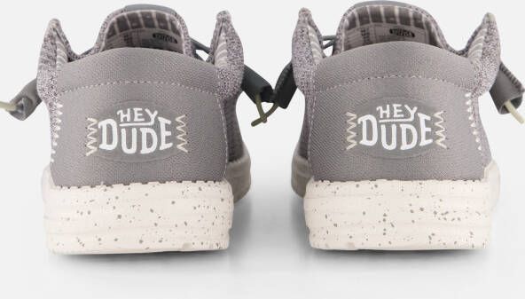 HEYDUDE Wally Stretch Sox Instappers grijs