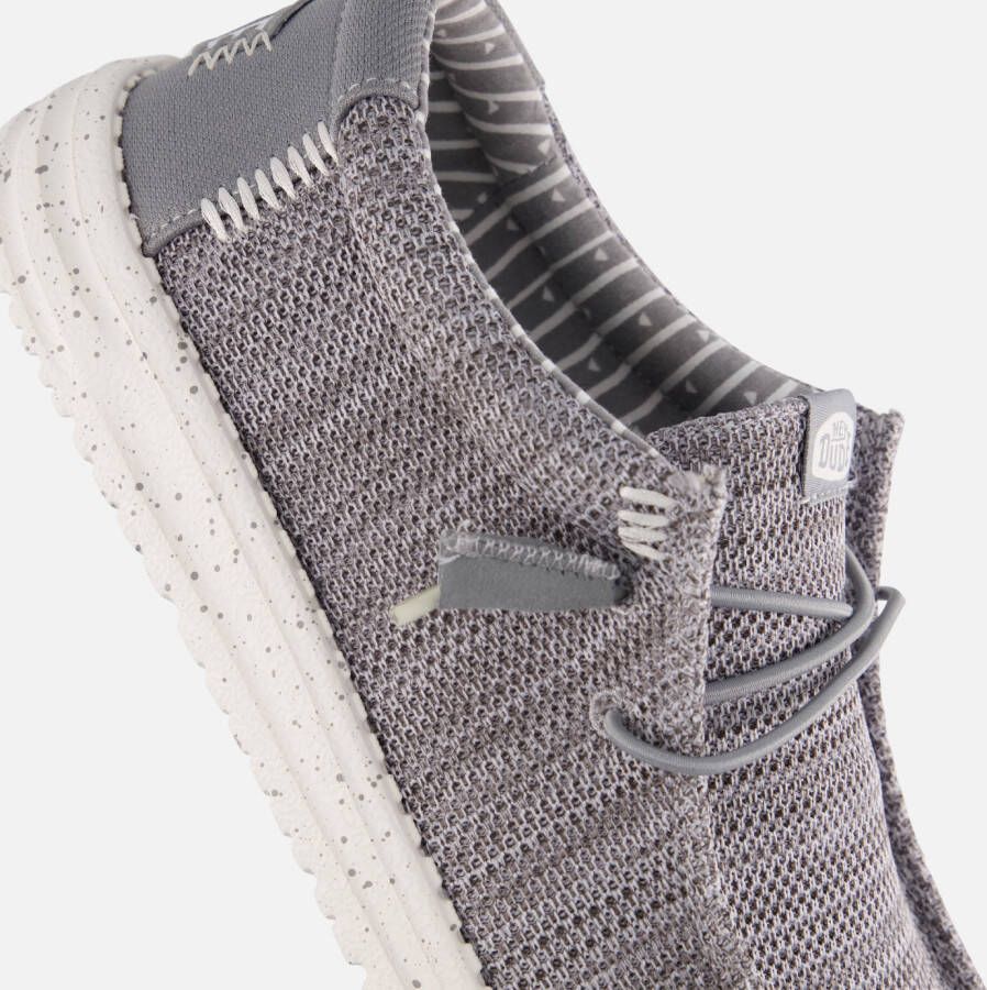 HEYDUDE Wally Stretch Sox Instappers grijs