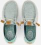 HeyDude Women's Wendy Heathered Slub Tropical Sneakers turkoois - Thumbnail 12