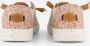 HeyDude Women's Wendy Heathered Slub Tropical Sneakers beige - Thumbnail 12