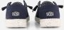 HEYDUDE Wendy Streetch Sox Instappers blauw Dames - Thumbnail 2