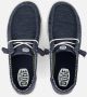 HEYDUDE Wendy Streetch Sox Instappers blauw Dames - Thumbnail 3