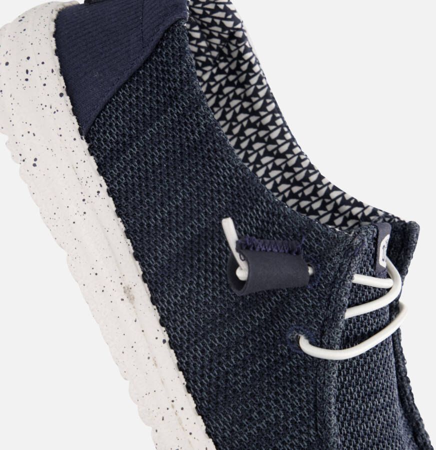 HEYDUDE Wendy Streetch Sox Instappers blauw