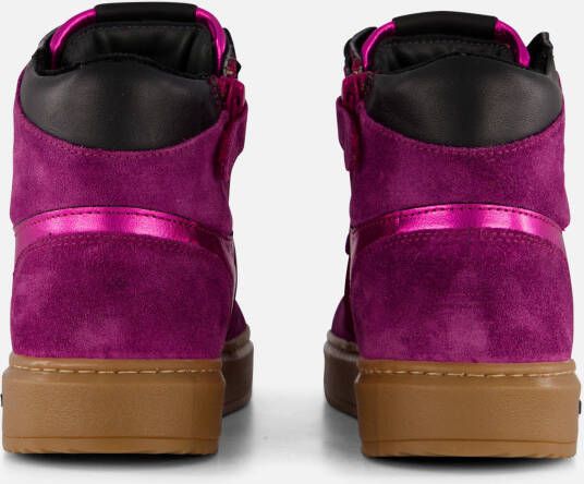 Hip hoge sneakers metallic roze Dames - Foto 4