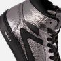 Hip hoge sneakers metallic zilver Dames - Thumbnail 5