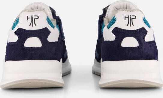 Hip Sneakers blauw Leer