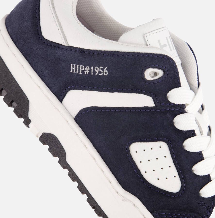 Hip Sneakers blauw Leer