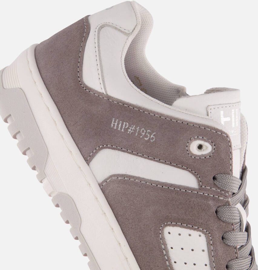 Hip Sneakers grijs Leer