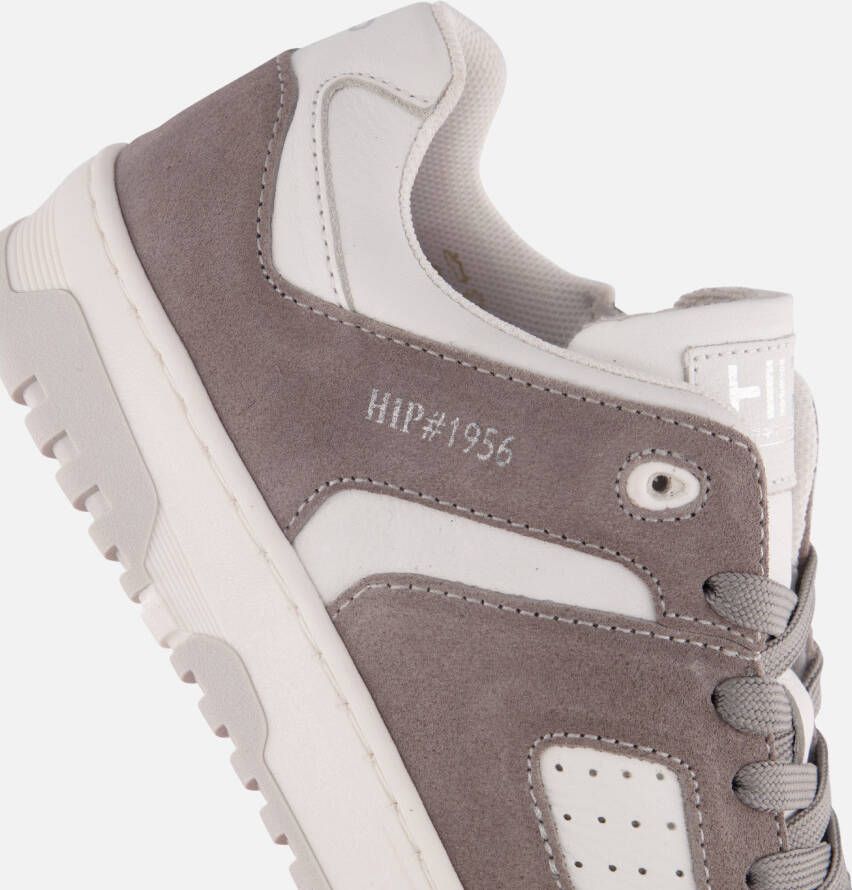 Hip Sneakers grijs Leer