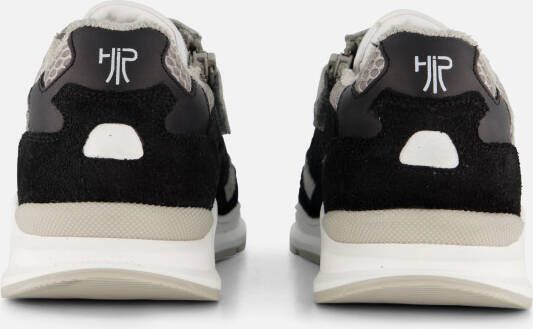 Hip Sneakers zwart Leer