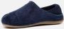 Hot Potatoes Pantoffels Blauw Textiel 272249 Dames - Thumbnail 4