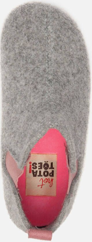 Hot Potatoes Pantoffels grijs Textiel 750226