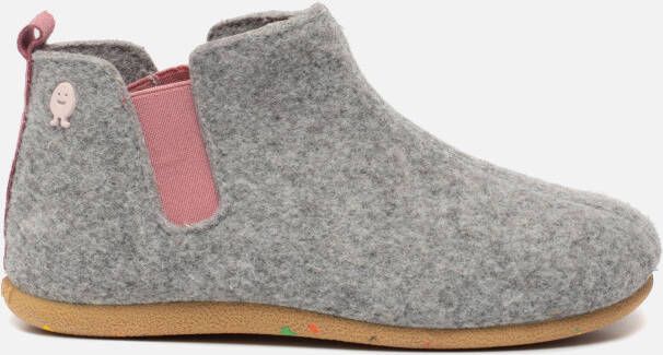Hot Potatoes Pantoffels grijs Textiel 750226