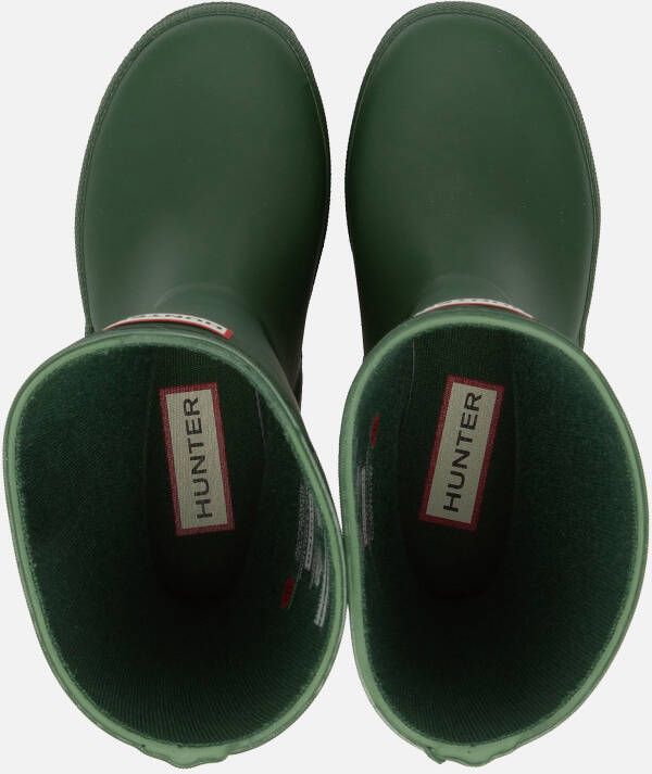 Hunter Classic Regenlaarzen groen Rubber