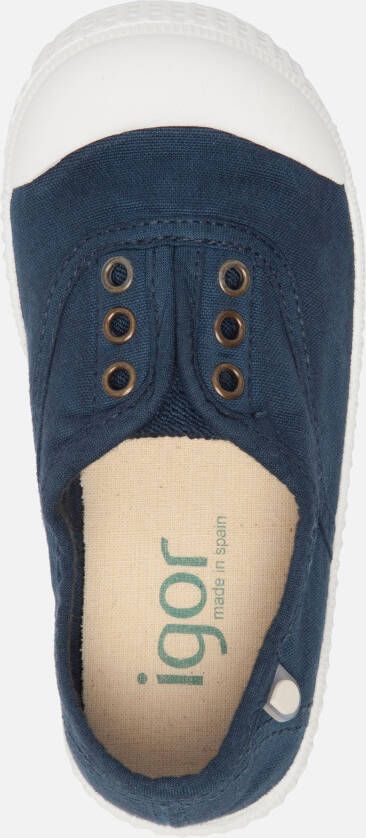 Igor Berri sneakers blauw Textiel