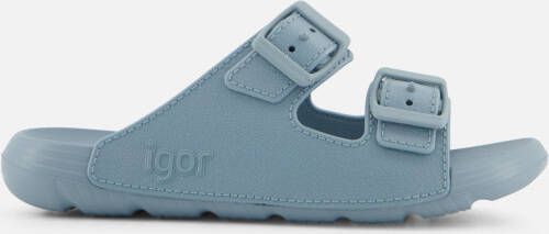 Igor Kai Sandalen blauw Rubber