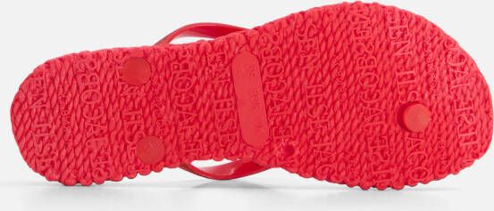 Ilse Jacobsen Cheerful01 Slippers rood Rubber
