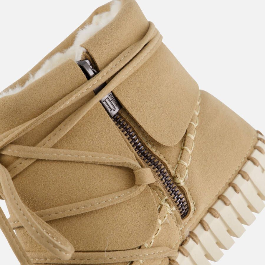 Ilse Jacobsen Enkellaarsjes beige Suede