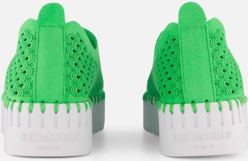 Ilse Jacobsen Platform Instappers groen Microvezel