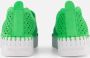 Ilse Jacobsen Instappers Platform TULIP3373W witte zool 495 Bright Green Bright Green - Thumbnail 4