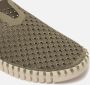 Ilse Jacobsen Instappers Dames Instapschoenen Damesschoenen Canvas Tulip 3275 Groen - Thumbnail 14