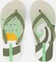 Ipanema Classic Kids Slippers Unisex Junior Beige Green - Thumbnail 12