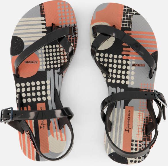 Ipanema Fashion Kids Sandalen zwart Rubber
