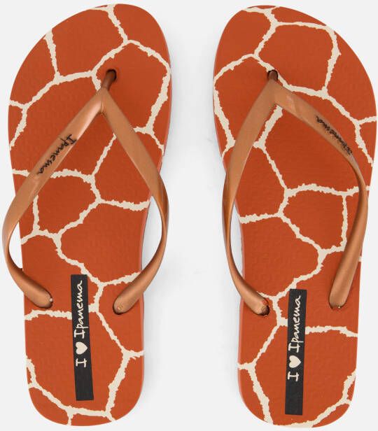 Ipanema I Love Safari Slippers bruin Rubber