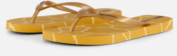 Ipanema I Love Safari Slippers geel Rubber