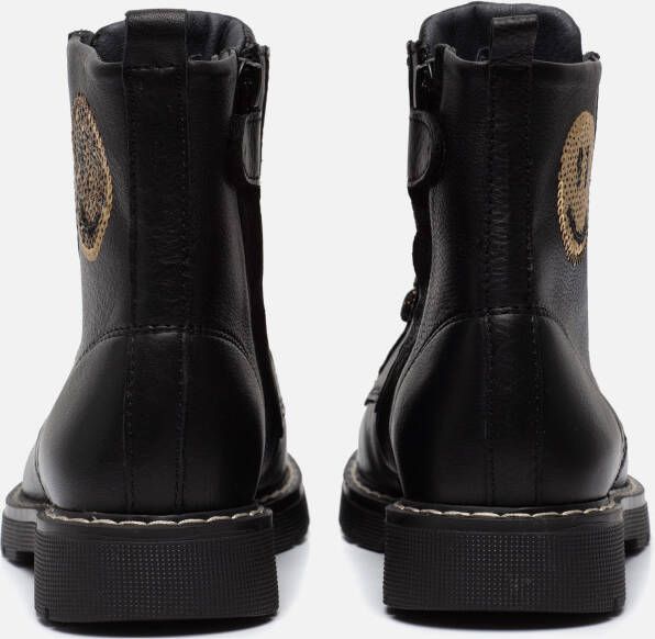 Kipling Bonita 1 Smile Veterboots zwart Leer
