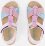 BunniesJR 225424-771 Meisjes Platte Sandalen Paars Imitatieleer Klittenband - Thumbnail 7