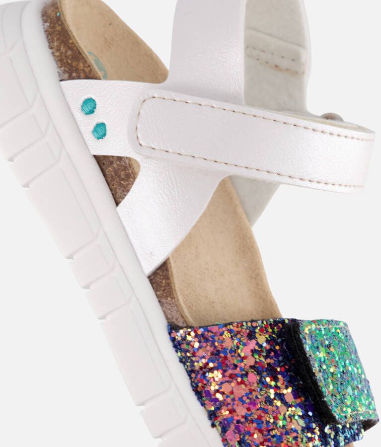 Kipling BunniesJR Sandalen wit Imitatieleer