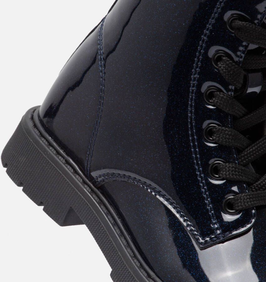 Kipling Ella Veterboots blauw Pu