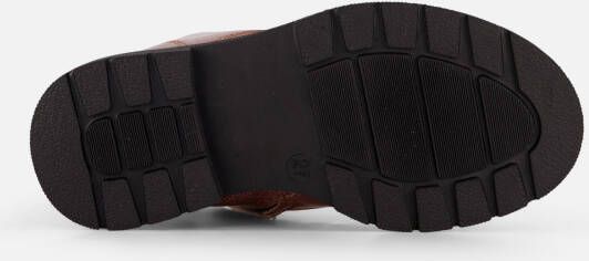 Kipling Ella Veterboots roze Imitatieleer