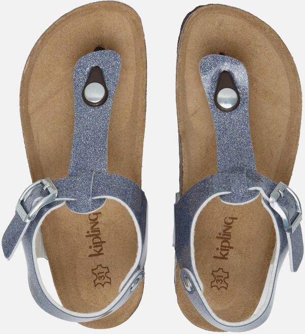 Kipling Michelle Sandalen blauw Leer