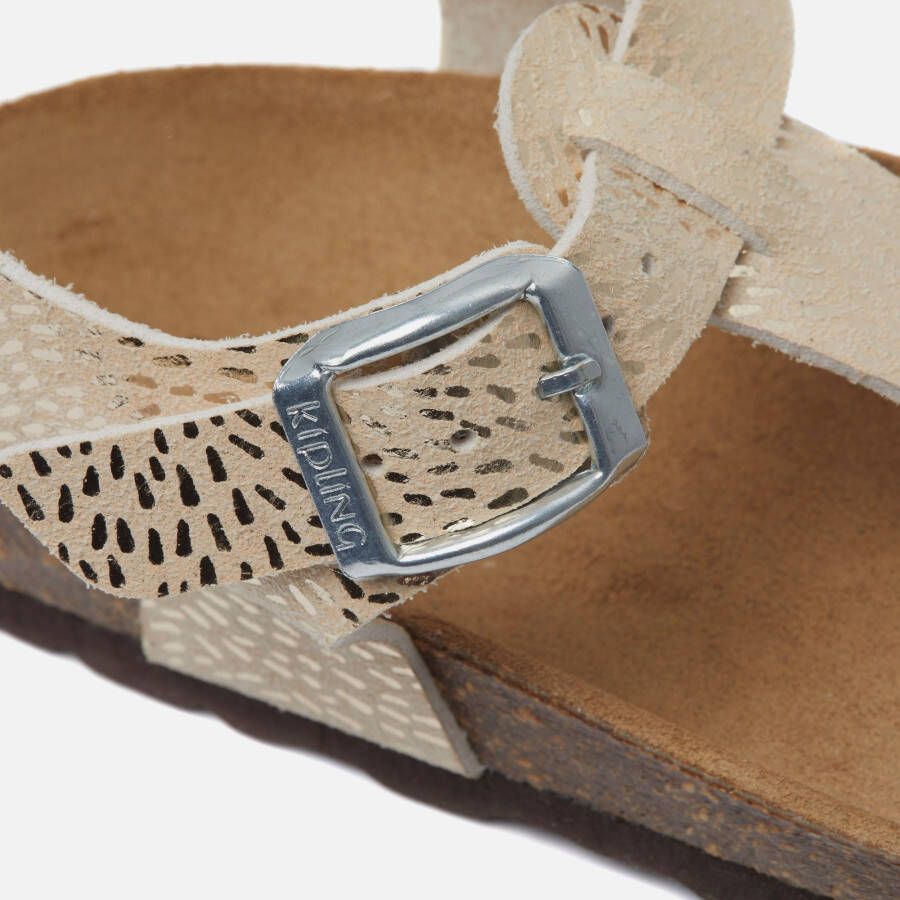 Kipling Pepita 1 Sandalen goud Leer