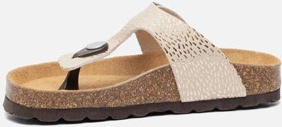 Kipling Pepita slippers goud