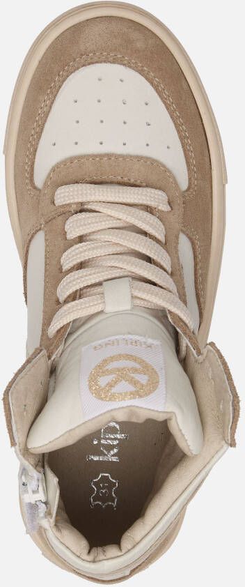 Kipling Sneakers wit Leer