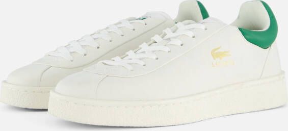 Lacoste Baseshot Premium Sneakers wit Leer