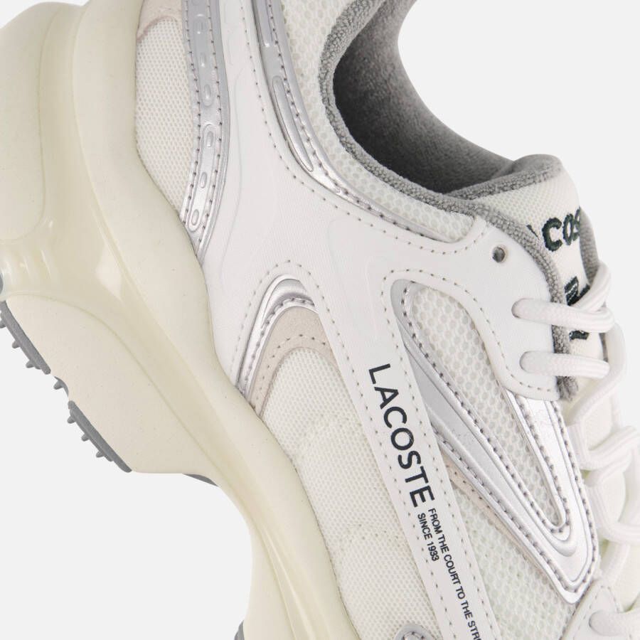 Lacoste L003 Evo 2K24 Sneakers wit Textiel